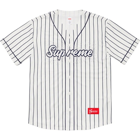 Rhinestone Baseball Jersey - spring/summer 2020 - Supreme