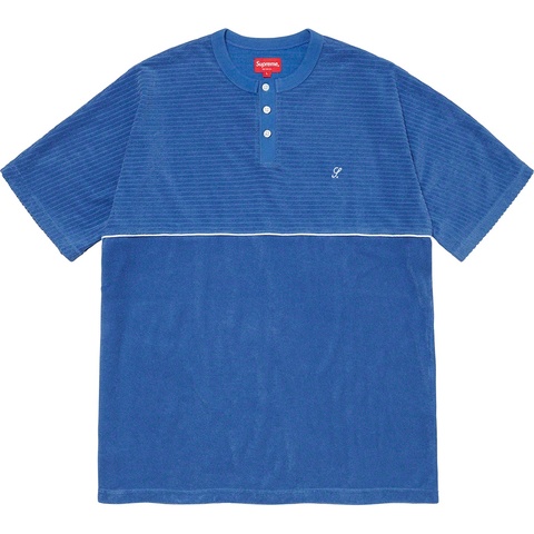 Supreme Terry S/S Henley - Colorway