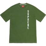 Supreme Contrast Stitch Pocket Tee (SS20)