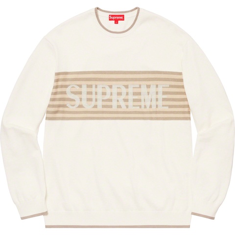 Chest Stripe Sweater - spring/summer 2020 - Supreme