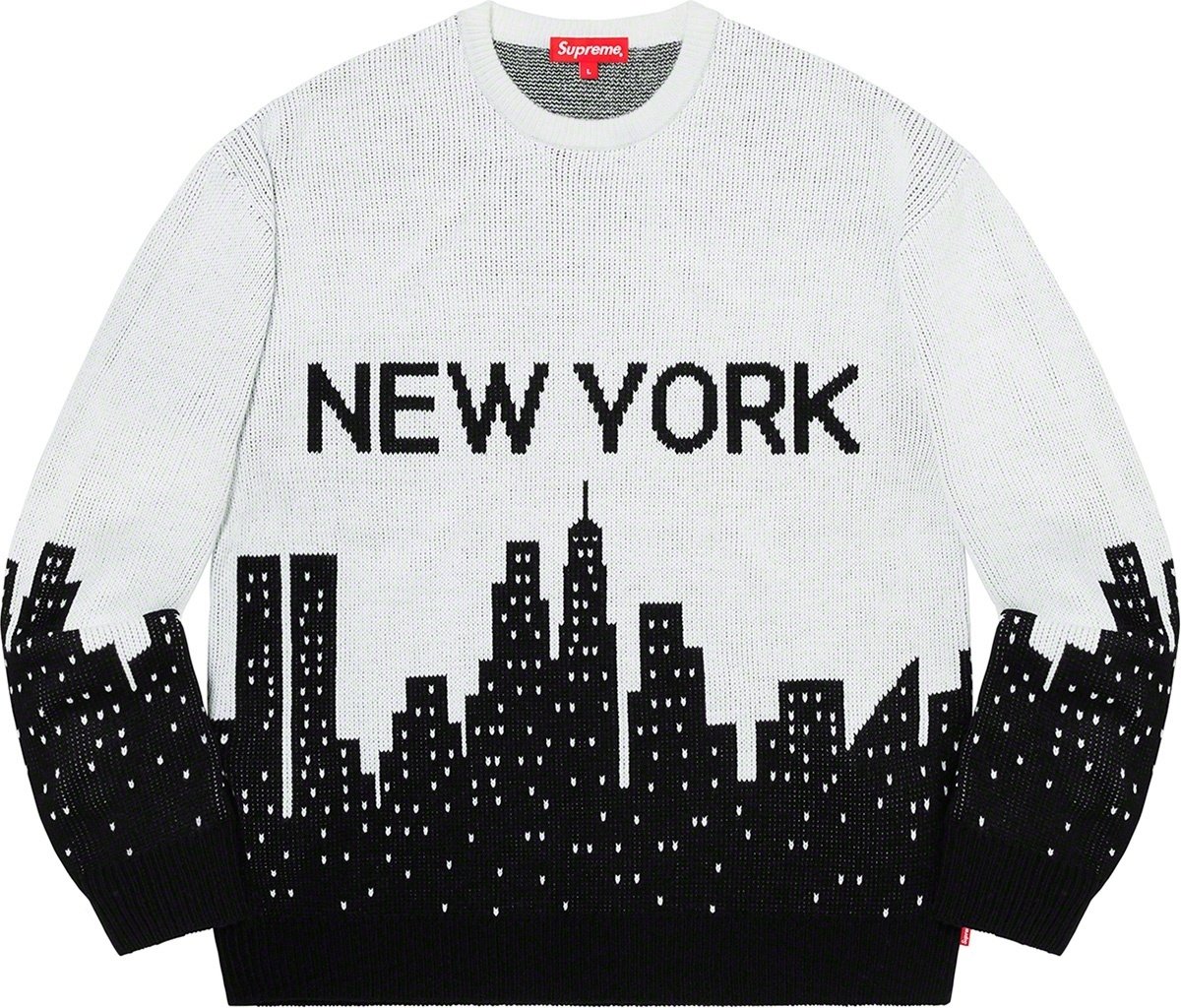 トップス Supreme 20AW New York Sweater S Supreme New York Sweater (SS20) - $148