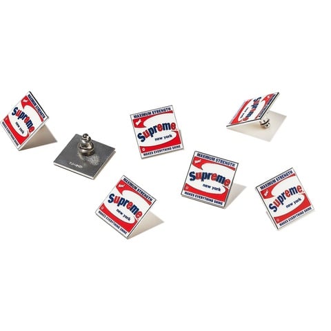 Supreme Shine Pin - $8.00