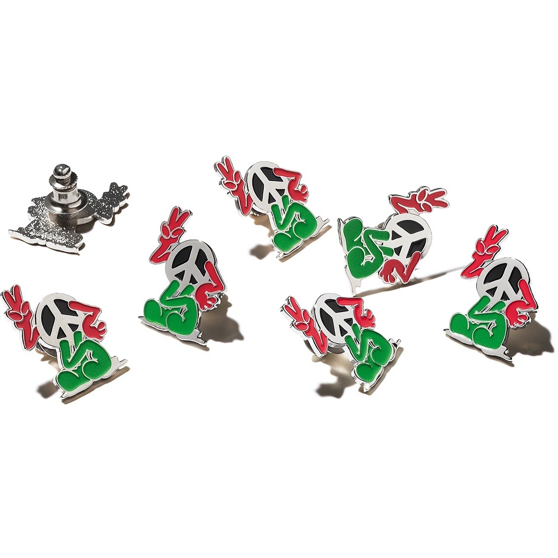 Supreme Peace Pin (spring/summer 2021) - $8.00