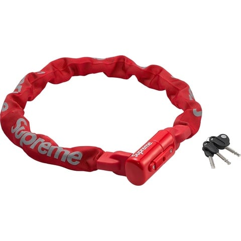 Supreme Kryptonite チェーン ロック Supreme®/Kryptonite Integrated Chain Lock - Supreme