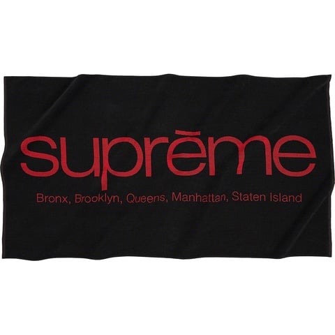 Supreme terry logo hand towel  シュプリーム Spring/Summer 2017 Preview – Supreme