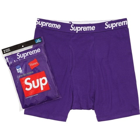 Supreme®/Hanes® Boxer Briefs (2 Pack) - Supreme