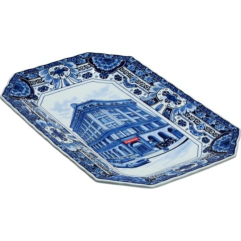 Supreme Supreme®/Royal Delft Hand-Painted 190 Bowery Large Plate - Colorway