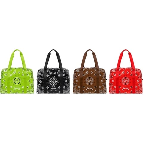 Bandana Tarp Small Duffle Bag - spring/summer 2021 - Supreme