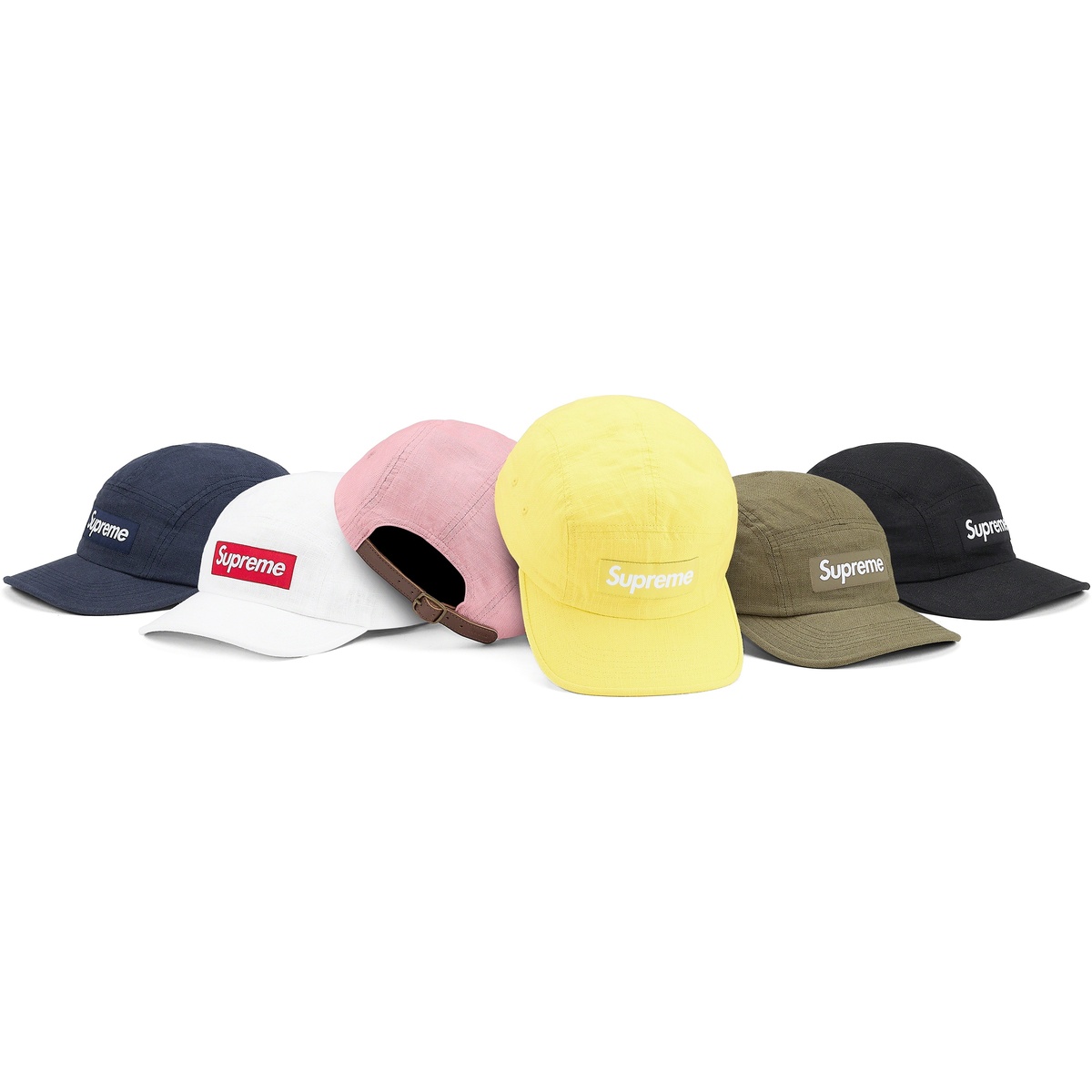 Supreme Linen Camp Cap (spring/summer 2021) - $54.00