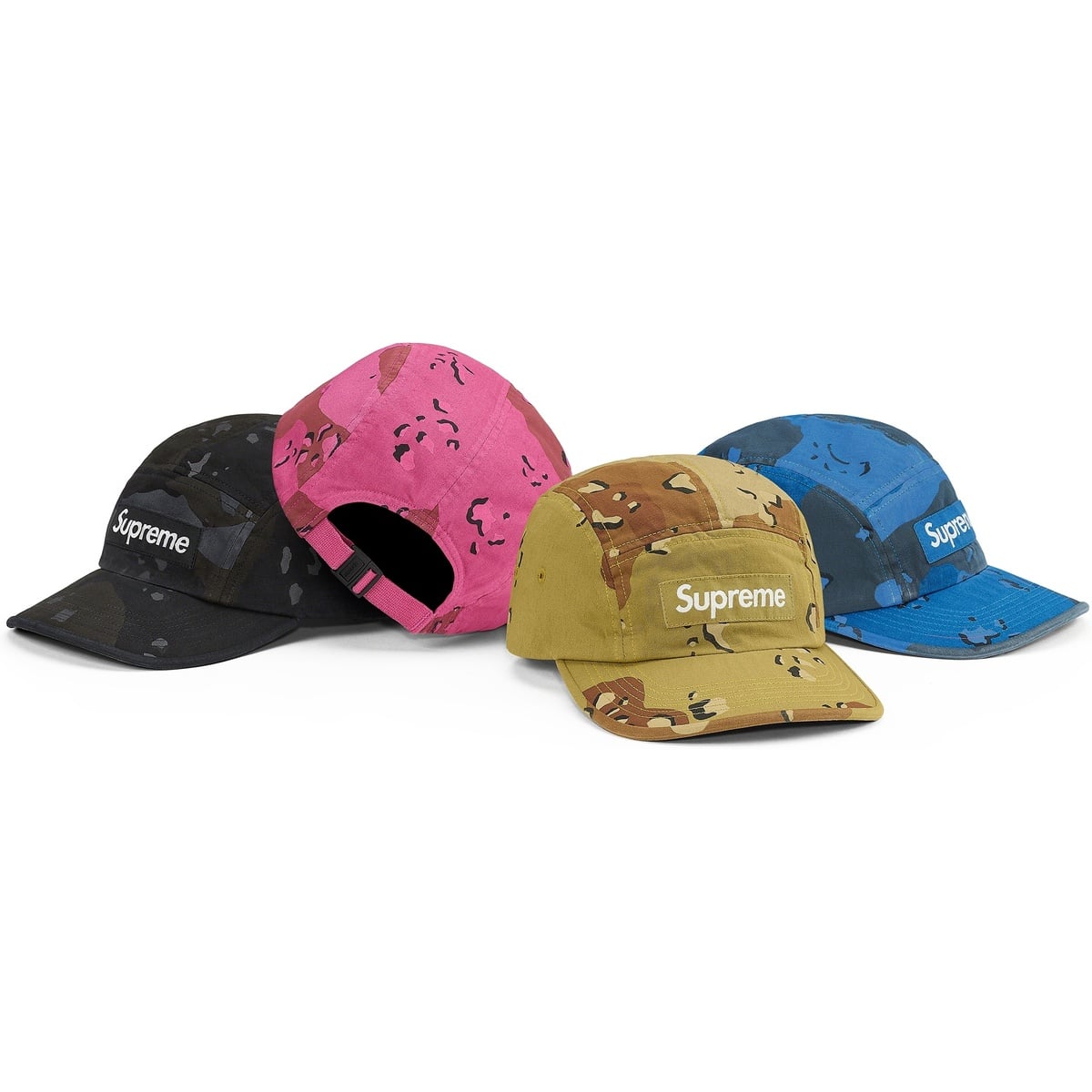 Overdyed Camo Camp Cap - spring/summer 2021 - Supreme