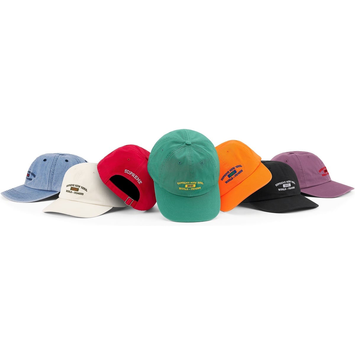 Supreme World Famous 6-Panel (spring/summer 2021) - $48.00