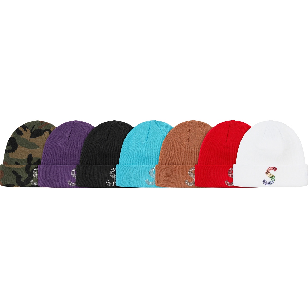 New Era® Swarovski® S Logo Beanie - SupremeCommunity