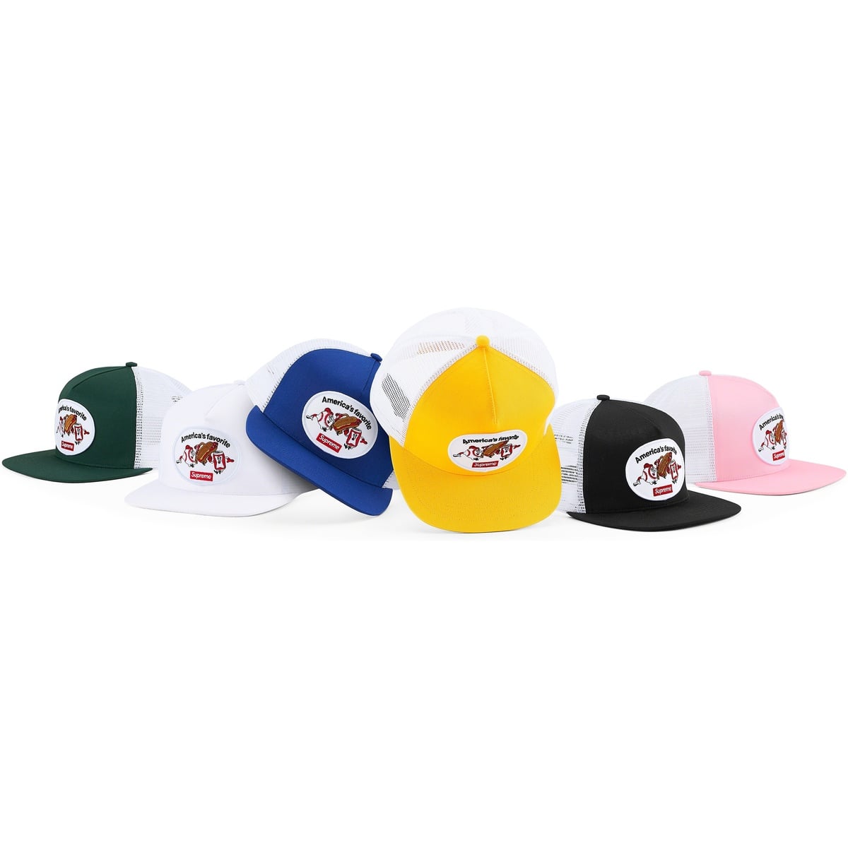 America's Favorite Mesh Back 5-Panel - Supreme