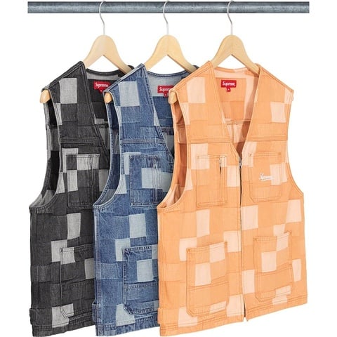 Patched Denim Vest - spring/summer 2021 - Supreme