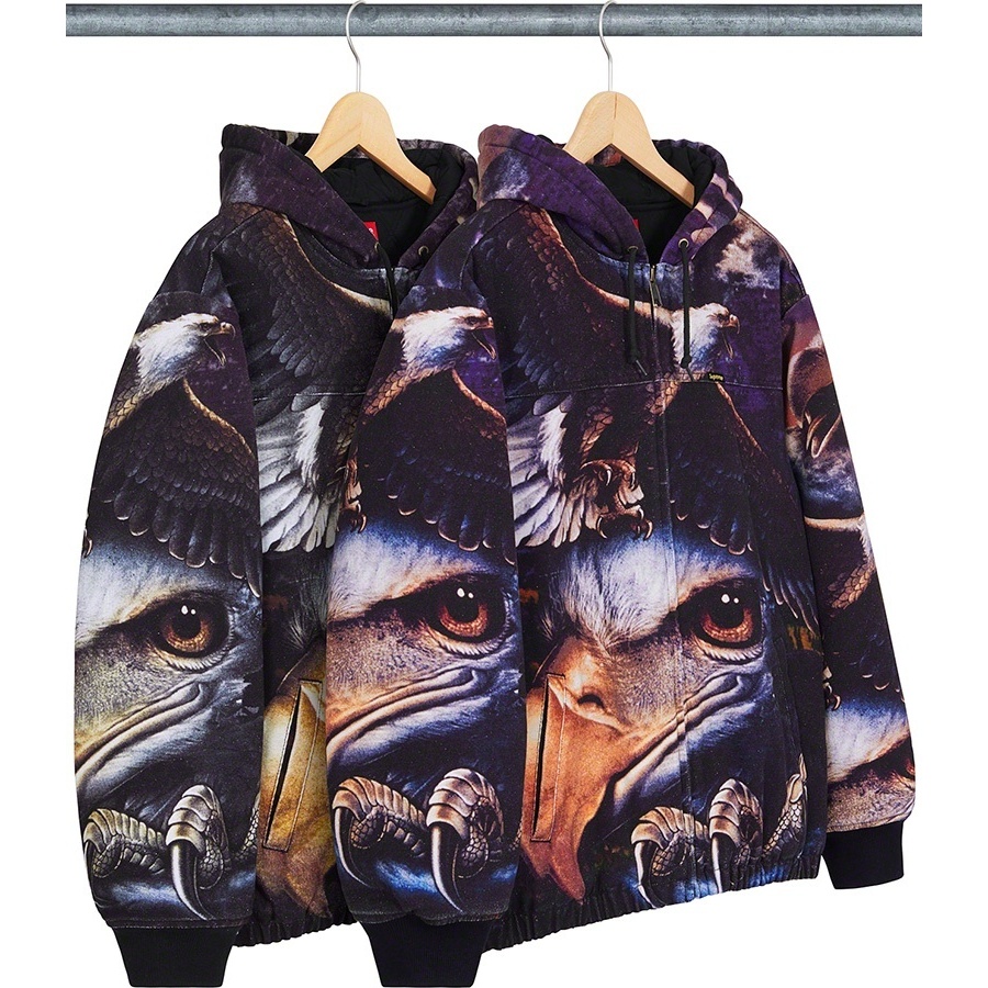 ジャケット・アウター Supreme Eagle Hooded Work Jacket 21SS Eagle Hooded Work Jacket - spring/summer 2021 - Supreme