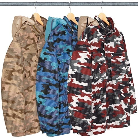 Supreme Logo Camo M-65 Jacket - $298.00