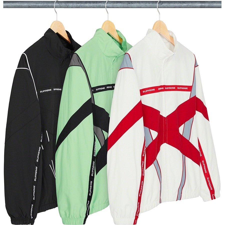 Cross Paneled Track Jacket - spring/summer 2021 - Supreme