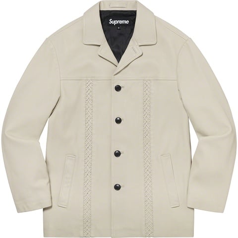 Supreme Braided Leather Overcoat - Colorway