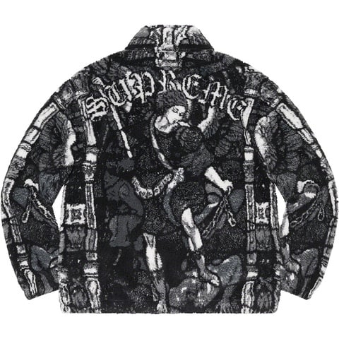Saint Michael Fleece Jacket - spring/summer 2021 - Supreme Saint Michael Fleece Jacket - spring/summer 2021 - Supreme