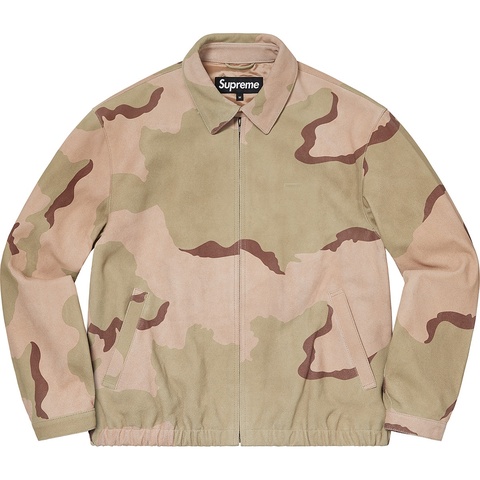 Suede Harrington Jacket - spring/summer 2021 - Supreme