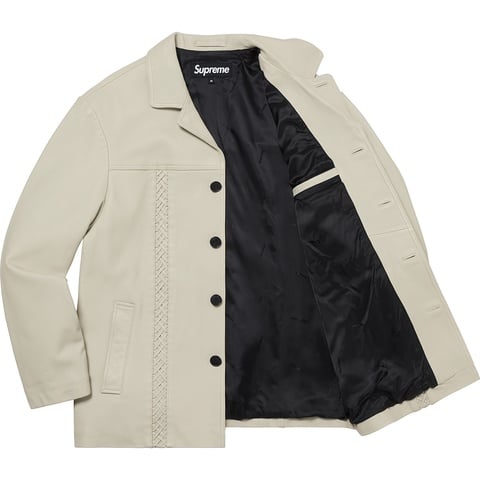 Supreme Braided Leather Overcoat - Colorway