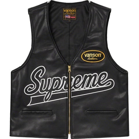 Supreme Supreme®/Vanson Leathers® Spider Web Vest - Colorway