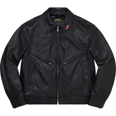 Supreme®/Schott® Leather Work Jacket - SupremeCommunity