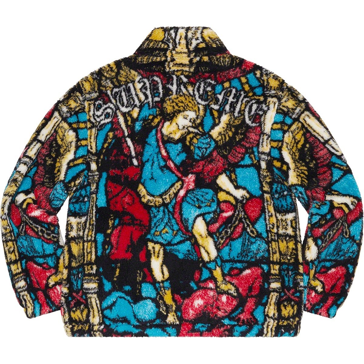 Supreme Saint Michael Fleece Jacket (SS21) - $198