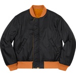 Supreme Clayton Patterson Supreme Skulls Embroidered Velvet MA-1 (SS21)