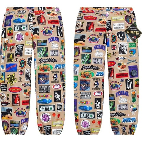 Supreme GORE-TEX Stickers Pant - $258.00