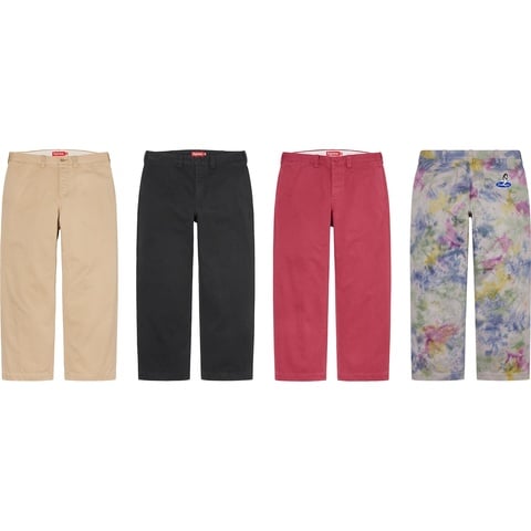Pin Up Chino Pant - spring/summer 2021 - Supreme