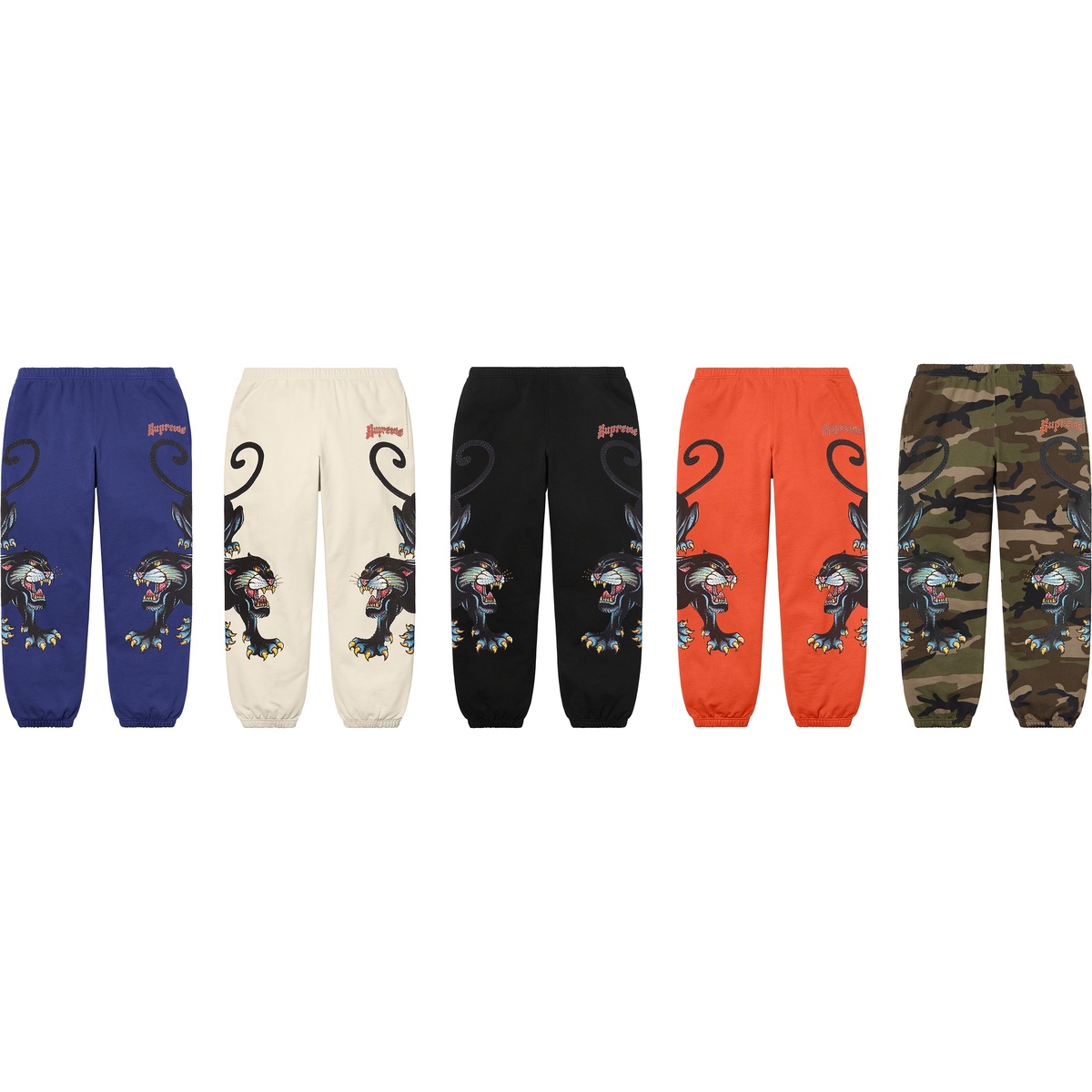 Supreme Panther Sweatpant (spring/summer 2021) - $168.00
