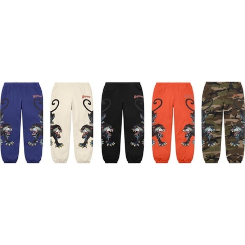 Supreme Panther Sweatpant - $168.00