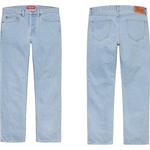 Supreme Stone Washed Slim Jean - $178.00