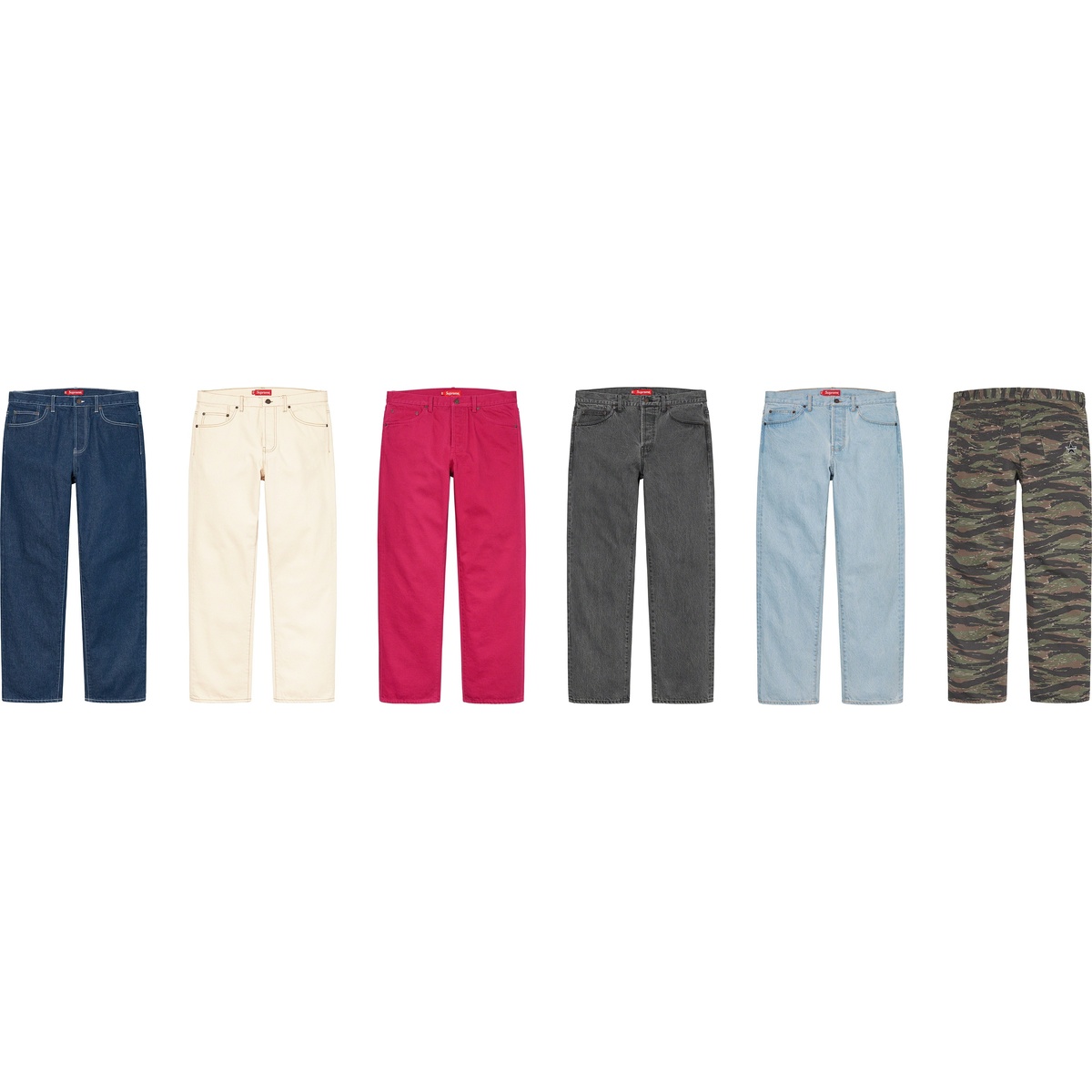 Supreme Regular Jean (spring/summer 2021) - $148.00