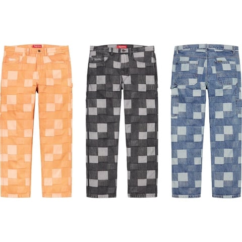 Patched Denim Painter Pant - spring/summer 2021 - Supreme