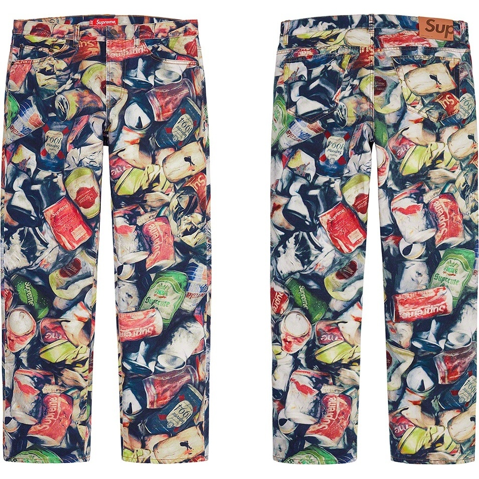 Supreme Cans Regular Jean (spring/summer 2021) - $168.00