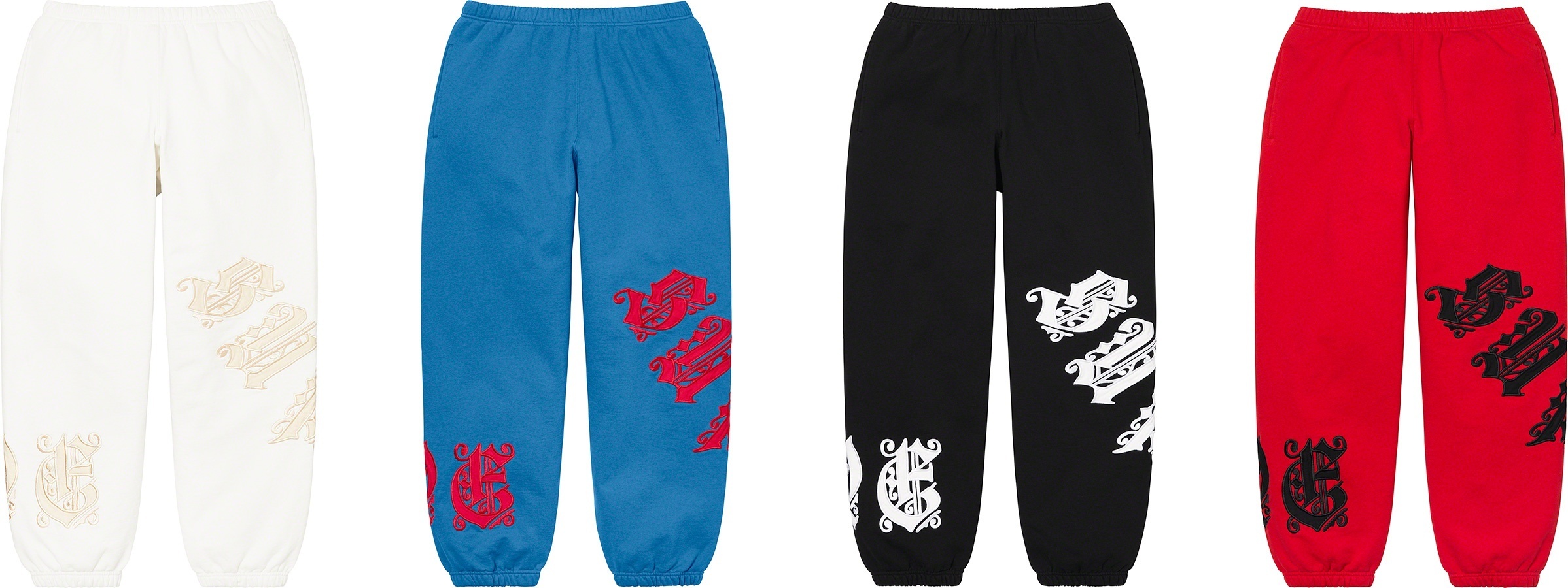 パンツ Supreme Old English Text Sweatshort Supreme Old English Shorts | Black | FARFETCH