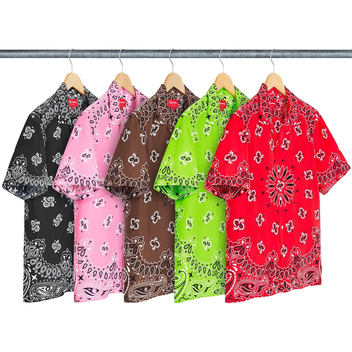 Bandana Silk S/S Shirt - SupremeCommunity