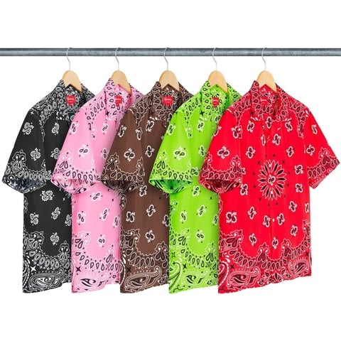 Bandana Silk S/S Shirt - spring/summer 2021 - Supreme