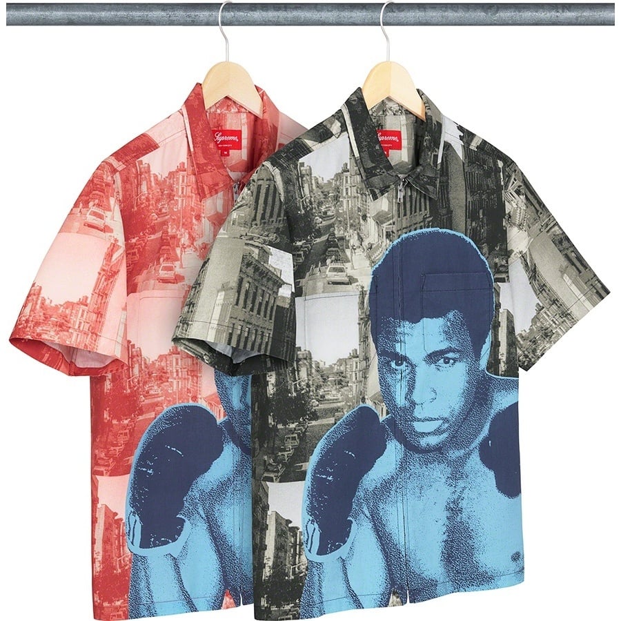 Muhammad Ali Zip Up S/S Shirt - spring/summer 2021 - Supreme