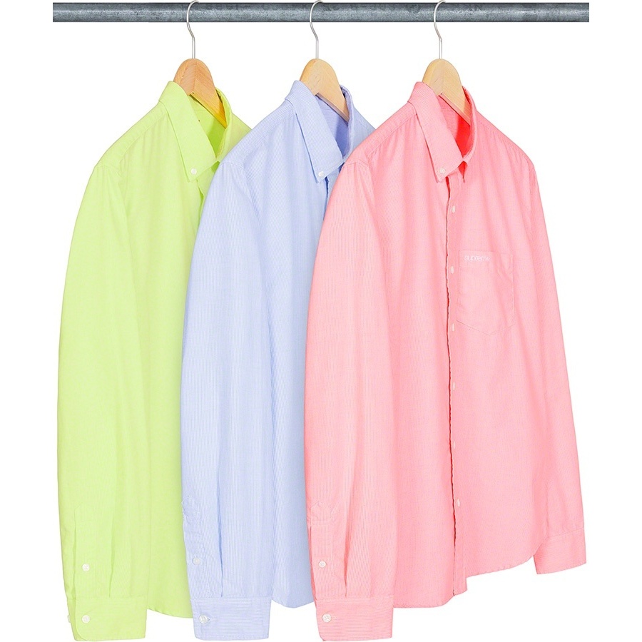 Stripe Oxford Shirt - spring/summer 2021 - Supreme