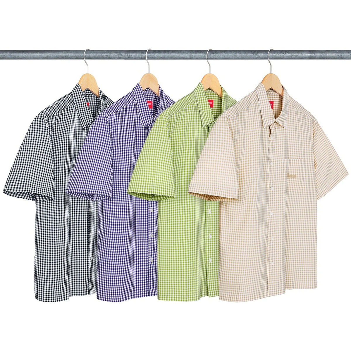 トップス Supreme Gingham S/S Shirt Gingham S/S Shirt - spring/summer 2021 - Supreme