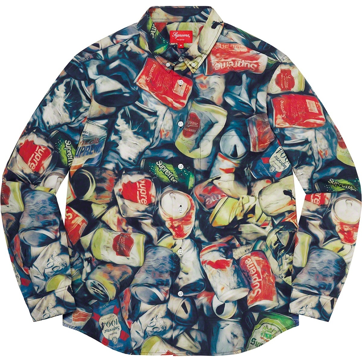 Supreme Cans Shirt (spring/summer 2021) - $138.00