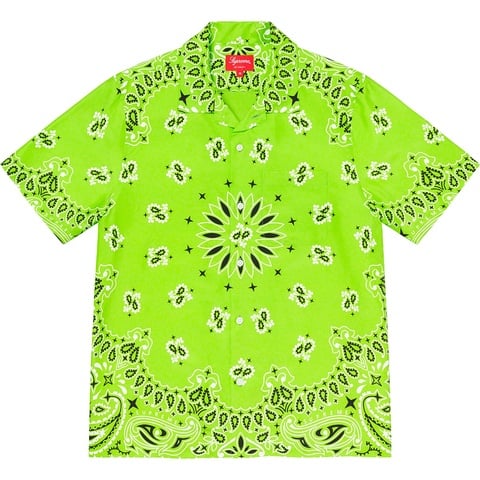 Bandana Silk S/S Shirt - spring/summer 2021 - Supreme