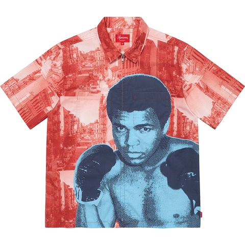Muhammad Ali Zip Up S/S Shirt - spring/summer 2021 - Supreme
