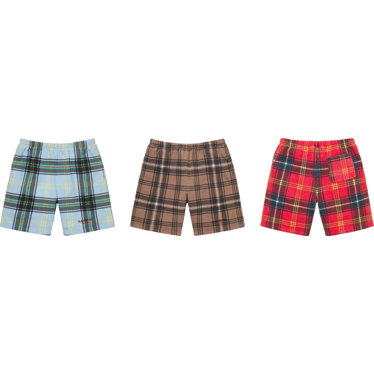 Plaid Sweatshort - spring/summer 2021 - Supreme