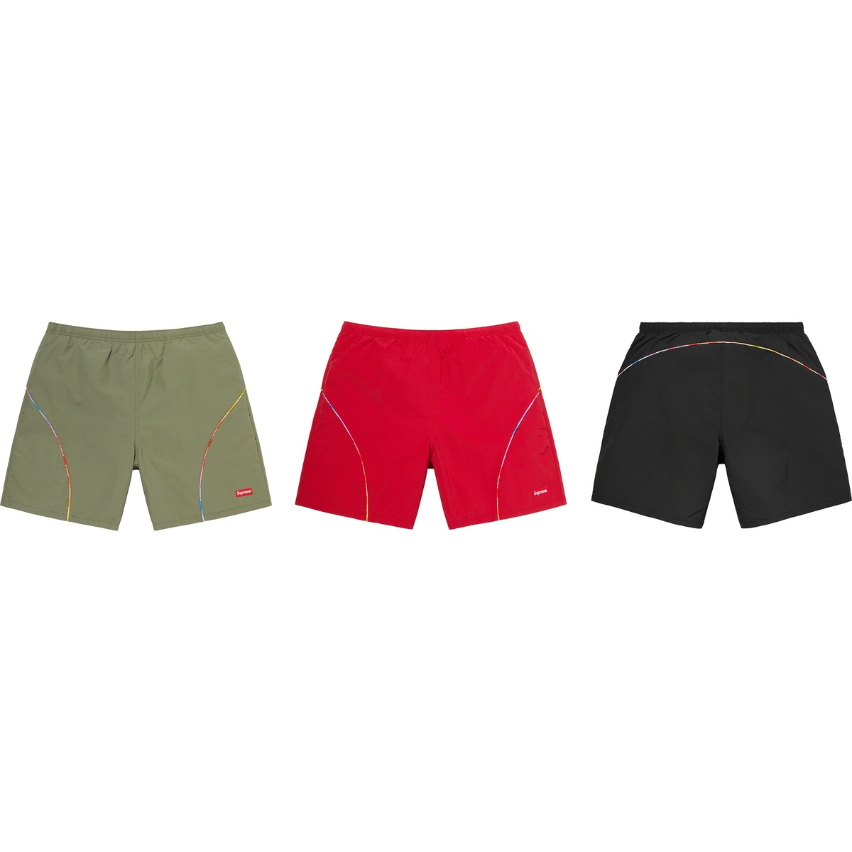Supreme Gradient Piping Water Short (spring/summer 2021) - $110.00