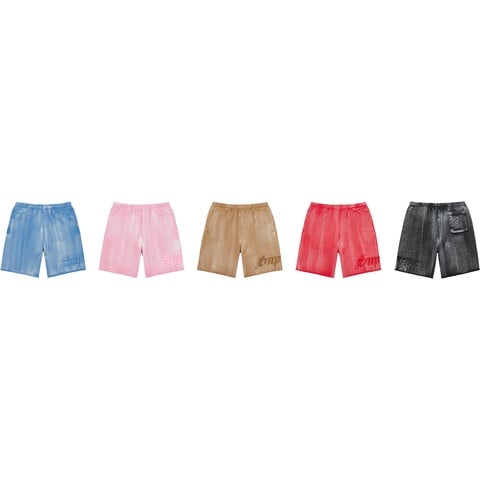 Supreme Brush Stroke Sweatshort - $118.00