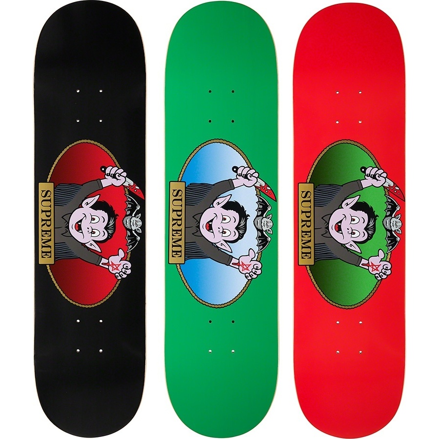 Supreme Vampire Boy Skateboard (spring/summer 2021) - $52.00